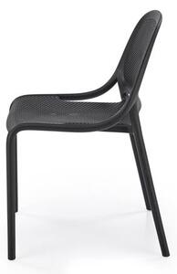 Halmar K532 stolička, PVC, čierna