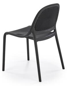 Halmar K532 stolička, PVC, čierna