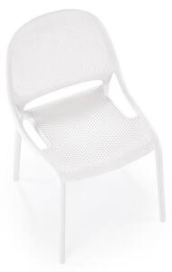 Halmar K532 stolička, PVC, biela