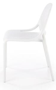 Halmar K532 stolička, PVC, biela