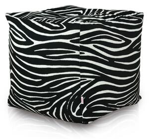 Taburetka Cubo zebra