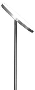 LED stmievateľná stojacia lampa NORA LED/25W/230V 2200/3000/4000K + LED/5W 3000K chróm + DO