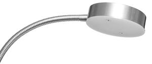 LED stmievateľná stojacia lampa NORA LED/25W/230V 2200/3000/4000K + LED/5W 3000K chróm + DO