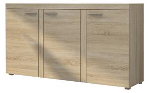 Komoda Luiza 3F - dub sonoma - 149 cm