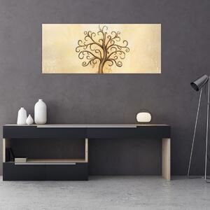 Obraz - Strom života (120x50 cm)