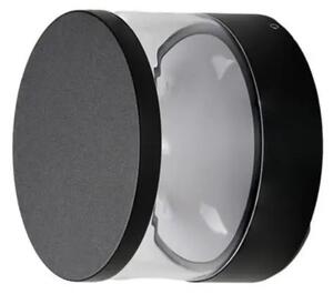 Nástenná lampa Sill – Čierno-biela