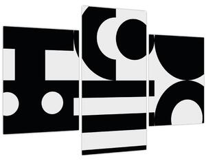 Obraz - Geometrická abstrakcia N⁰3 (90x60 cm)