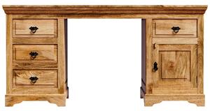 Písací stôl Guru 160x80x76 indický masív mango