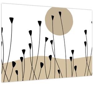 Obraz - Grafická lúka N⁰2 (70x50 cm)