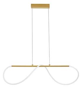 LED luster Tiriac 90 zlaté – Zlatá