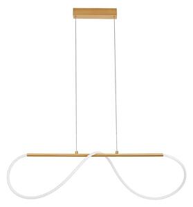 LED luster Tiriac 90 zlaté – Zlatá
