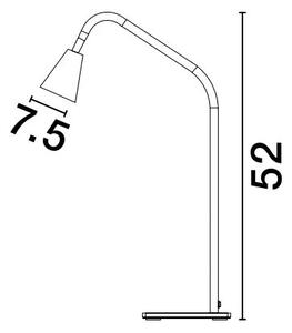 Stolová lampa Geko – GU10