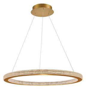 LED luster Fiore 80 zlaté – Mosadz