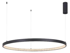 LED luster Preston 40 čierne – Čierna