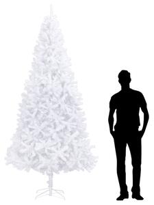 Umelý vianočný stromček 300 cm, biely