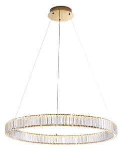Krištáľový luster Aurelia 47W 80 zlaté – Zlatá