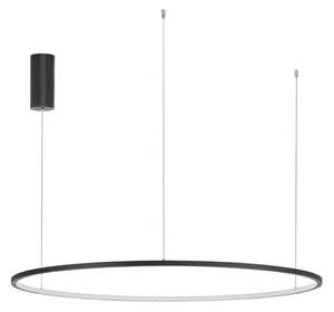 LED luster Tarquin 100 čierne – Čierna