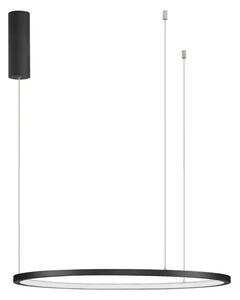 LED luster Tarquin 60 čierne – Čierna