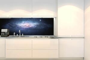 DIMEX | Fototapeta do kuchyne Galaxia KI-180-234 | 180 x 60 cm | čierna, modrá