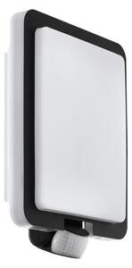Eglo 79546 -Vonkajšie nástenné svietidlo so senzorom MUSSOTTO 1xE27/28W/230V IP44