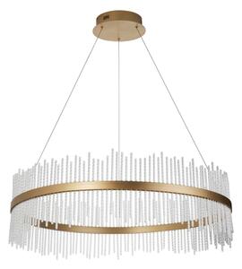 Endon 107672 - LED stmievateľný luster na lane ADRIEL LED/83W/230V 3000K zlatá