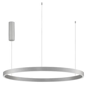 LED luster Elowen 98 strieborná – Sivá