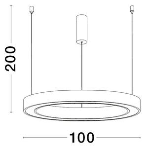 LED luster Sting 100 zlatá