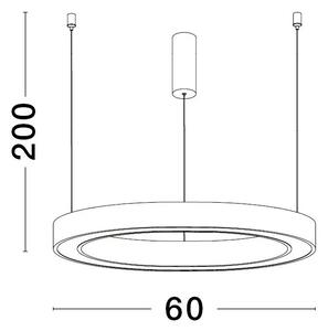 LED luster Sting 60 zlatá
