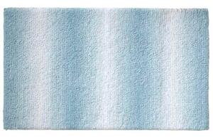 KELA Kúpeľňová predložka Ombre 80x50 cm polyester modrá KL-23569