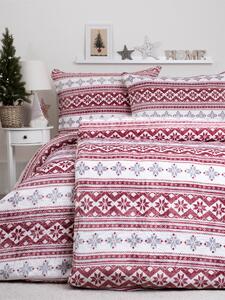 Francúzske obliečky mikroplyš Exclusive – Winter červené