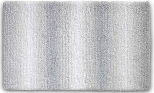 KELA Kúpeľňová predložka Ombre 100x60 cm polyester sivá KL-23574