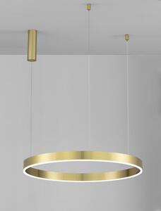 LED luster Motif 80 zlaté CCT s diaľkovým ovládaním – Zlatá