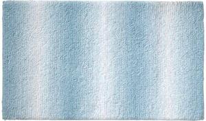 KELA Kúpeľňová predložka Ombre 120x70 cm polyester ľadovo modrá KL-23571