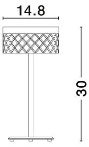 Retro stolová lampa Bion