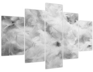 Obraz - Oblaky perie (150x105 cm)