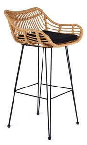 Ratanová barová stolička KEMI 105