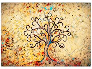 Obraz - Mozaikový strom života (70x50 cm)