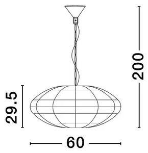 Retro luster Bola 60 – 60 x 310 cm