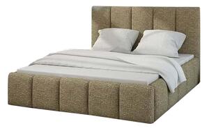 Čalúnená posteľ EDVIGE + matrac s roštom HELVETIA 140x200, 140x200, berlin03