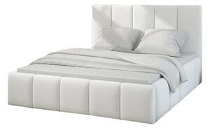 Čalúnená posteľ HEDVIKA + matrac s roštem BONA 140x200 cm, soft 17