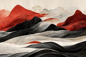 Ilustrácia Red Mountains, Treechild