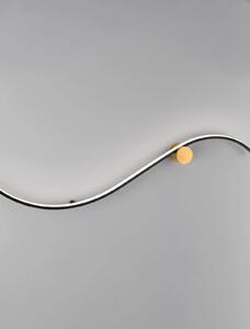 Dizajnové nástenné svietidlo Wave 102 – 102 x 182 cm