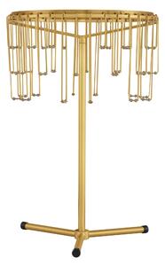 LED stmievateľná zlatá stolová lampa Stellar