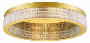 LED stmievateľné platinum zlaté moderné stropné svietidlo Kinara 2