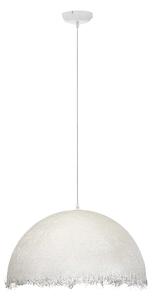 Biely dizajnový luster Lalu 60 – Biela