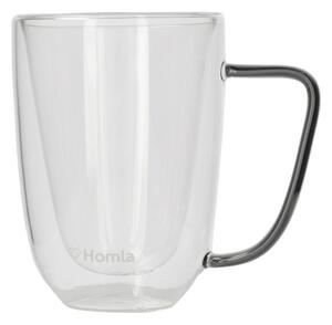 Sada dvoch hrnčekov CEMBRA s dvojitým dnom, sivé ALL 992487 250 ml (2 ks)