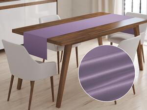 Biante Saténový behúň na stôl polyesterový Satén LUX-L043 Fialová lila 45x160 cm