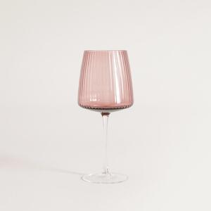 Pohár na stopke RABBIA burgundy 756412 570 ml