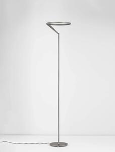 LED stmievateľná stojaca lampa Tilia – Sivá