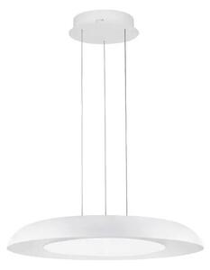 LED stmievateľný biely dizajnový luster Epos 60 – Biela
